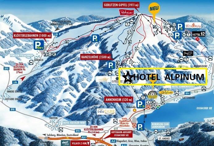 Hotel Alpinum Treffen Εξωτερικό φωτογραφία